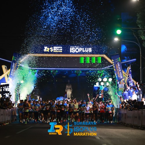 Race photo from SURABAYA ISOPLUS MARATHON 2026