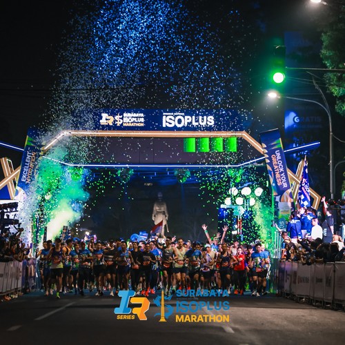 Race photo from SURABAYA ISOPLUS MARATHON 2026