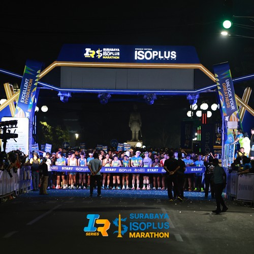 Race photo from SURABAYA ISOPLUS MARATHON 2026