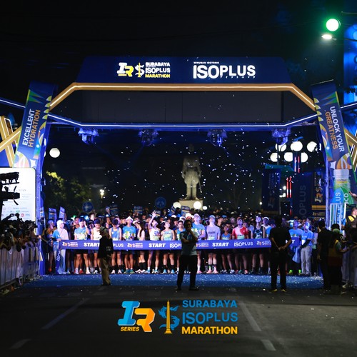 Race photo from SURABAYA ISOPLUS MARATHON 2026