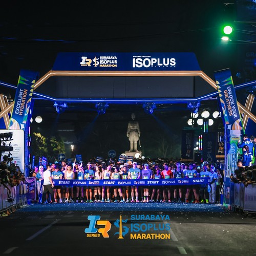 Race photo from SURABAYA ISOPLUS MARATHON 2026