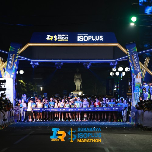 Race photo from SURABAYA ISOPLUS MARATHON 2026