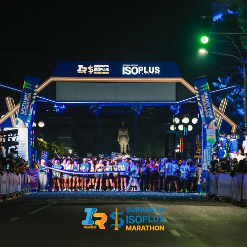 Race photo from SURABAYA ISOPLUS MARATHON 2026