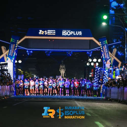 Race photo from SURABAYA ISOPLUS MARATHON 2026