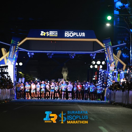 Race photo from SURABAYA ISOPLUS MARATHON 2026
