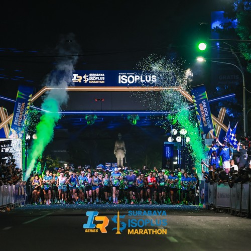 Race photo from SURABAYA ISOPLUS MARATHON 2026