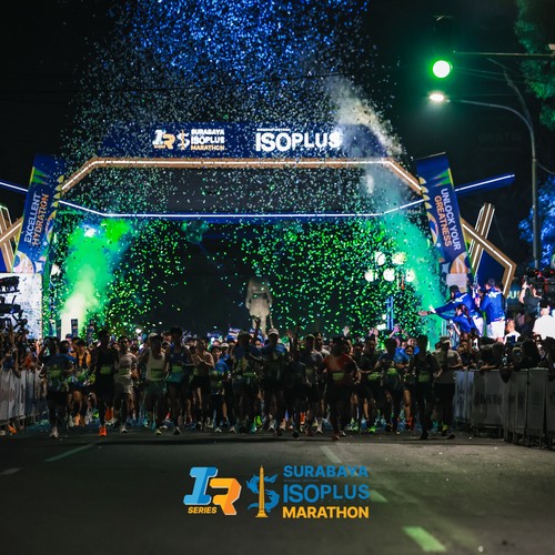 Race photo from SURABAYA ISOPLUS MARATHON 2026