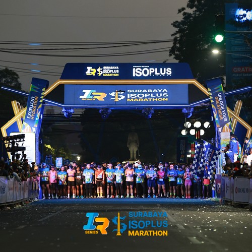Race photo from SURABAYA ISOPLUS MARATHON 2026
