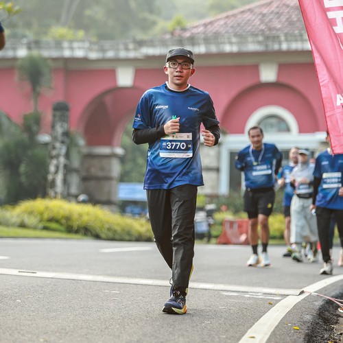 Race photo from BOGORUN 2026