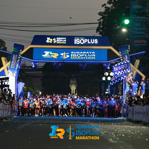 Race photo from SURABAYA ISOPLUS MARATHON 2026