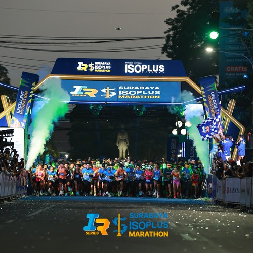 Race photo from SURABAYA ISOPLUS MARATHON 2026