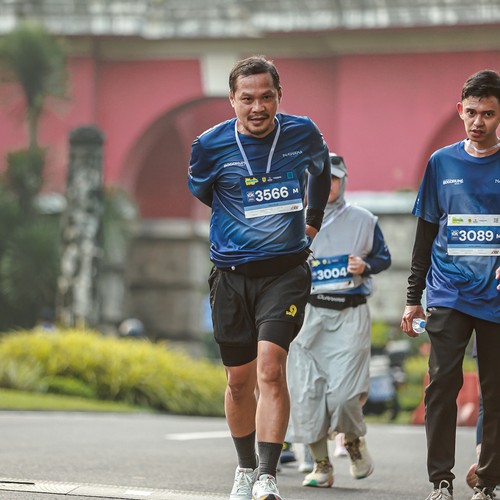Race photo from BOGORUN 2026