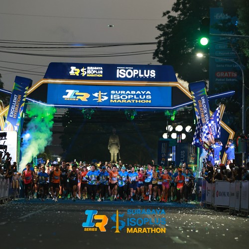 Race photo from SURABAYA ISOPLUS MARATHON 2026