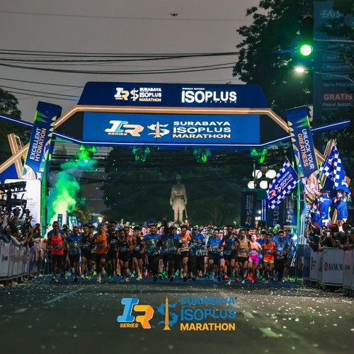 Race photo from SURABAYA ISOPLUS MARATHON 2026