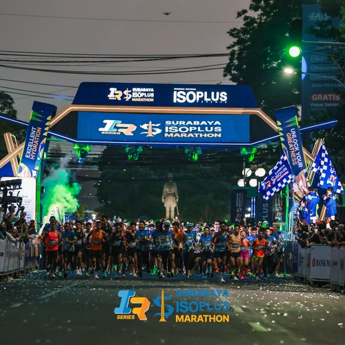 Race photo from SURABAYA ISOPLUS MARATHON 2026
