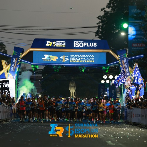 Race photo from SURABAYA ISOPLUS MARATHON 2026