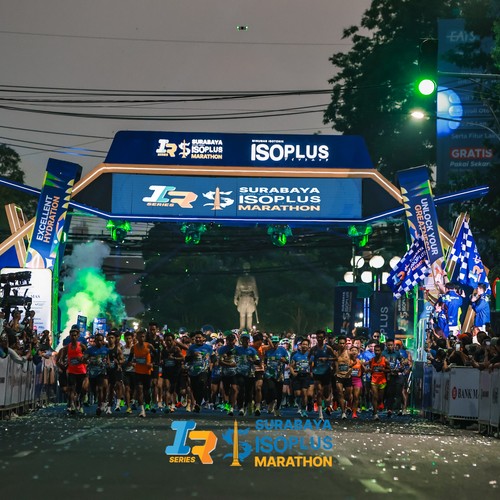 Race photo from SURABAYA ISOPLUS MARATHON 2026