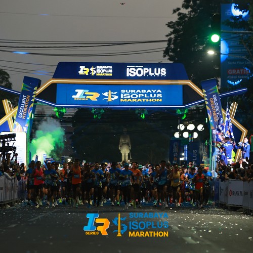 Race photo from SURABAYA ISOPLUS MARATHON 2026