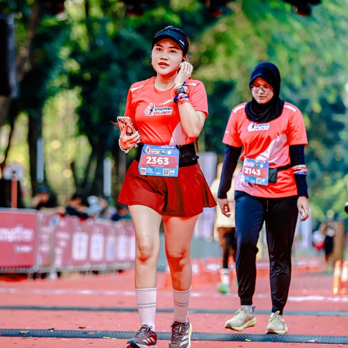Race photo from SMARTFREN RUN 2026