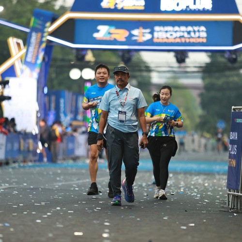 Race photo from SURABAYA ISOPLUS MARATHON 2026