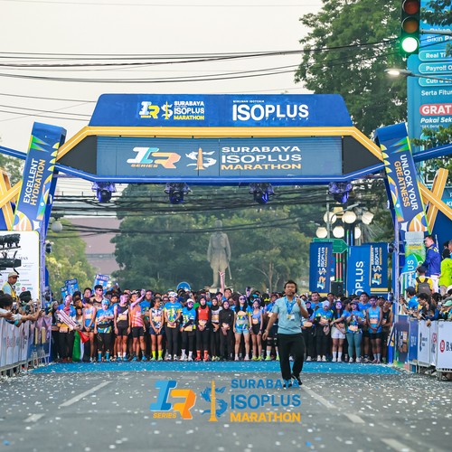 Race photo from SURABAYA ISOPLUS MARATHON 2026