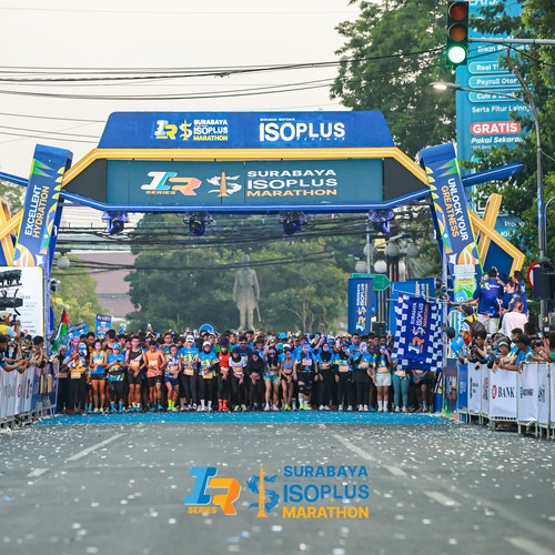Race photo from SURABAYA ISOPLUS MARATHON 2026