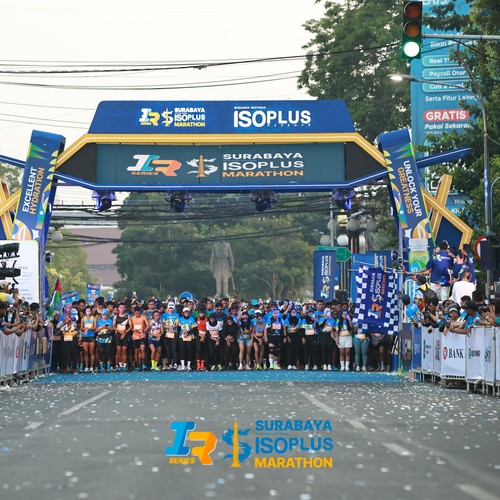 Race photo from SURABAYA ISOPLUS MARATHON 2026