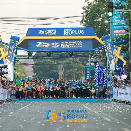 Race photo from SURABAYA ISOPLUS MARATHON 2026