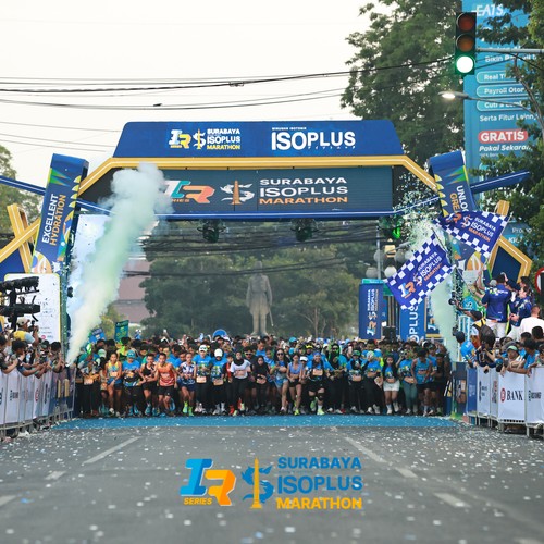 Race photo from SURABAYA ISOPLUS MARATHON 2026