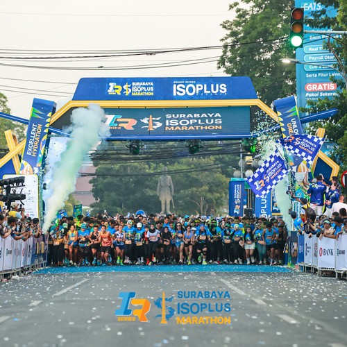 Race photo from SURABAYA ISOPLUS MARATHON 2026