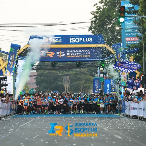 Race photo from SURABAYA ISOPLUS MARATHON 2026