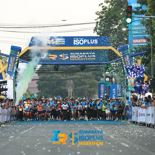 Race photo from SURABAYA ISOPLUS MARATHON 2026