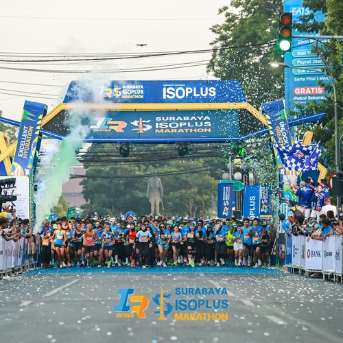 Race photo from SURABAYA ISOPLUS MARATHON 2026