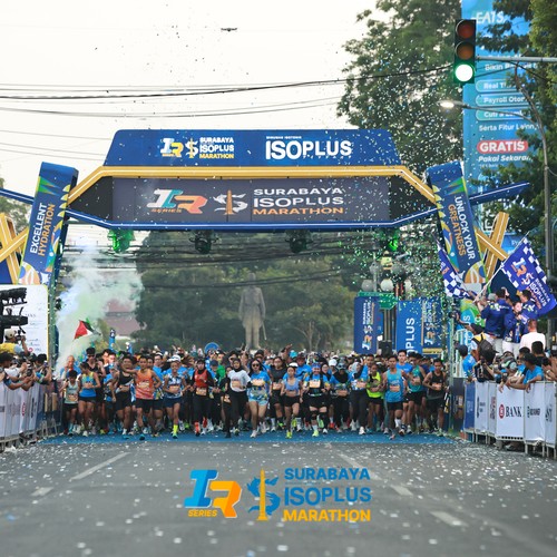 Race photo from SURABAYA ISOPLUS MARATHON 2026