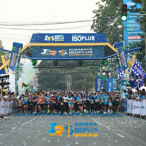 Race photo from SURABAYA ISOPLUS MARATHON 2026