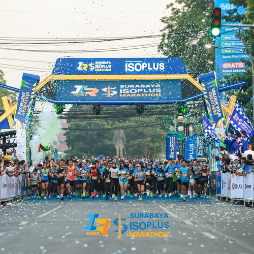 Race photo from SURABAYA ISOPLUS MARATHON 2026