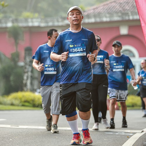 Race photo from BOGORUN 2026