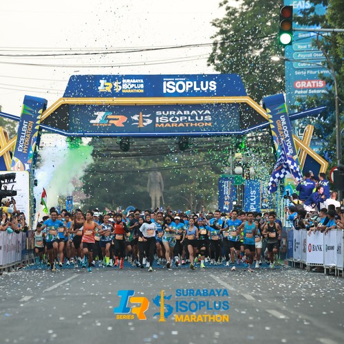 Race photo from SURABAYA ISOPLUS MARATHON 2026