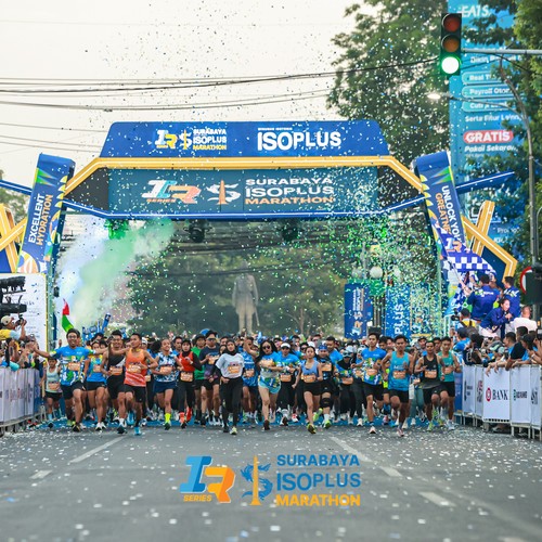 Race photo from SURABAYA ISOPLUS MARATHON 2026