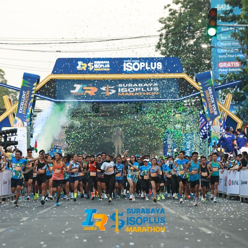 Race photo from SURABAYA ISOPLUS MARATHON 2026