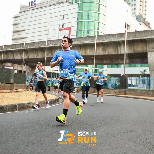 Race photo from ISOPLUS RUN 2026 - JAKARTA