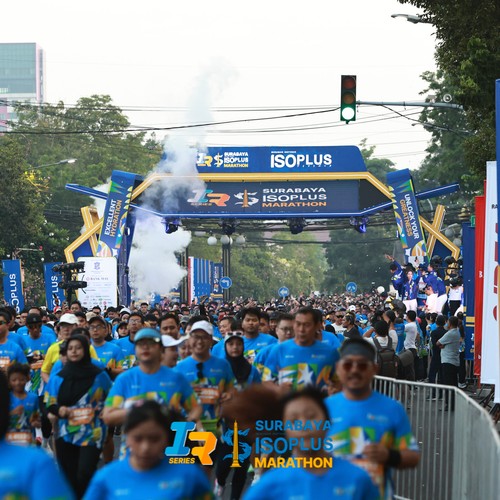 Race photo from SURABAYA ISOPLUS MARATHON 2026