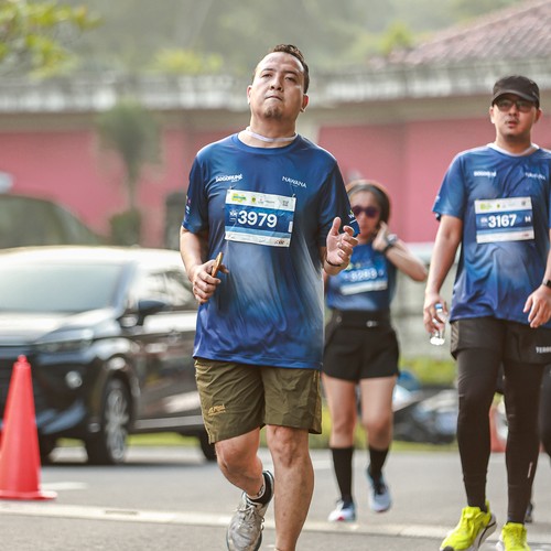 Race photo from BOGORUN 2026