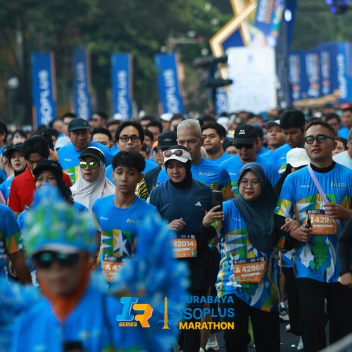 Race photo from SURABAYA ISOPLUS MARATHON 2026