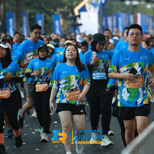 Race photo from SURABAYA ISOPLUS MARATHON 2026