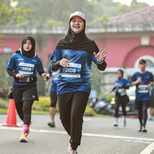 Race photo from BOGORUN 2026