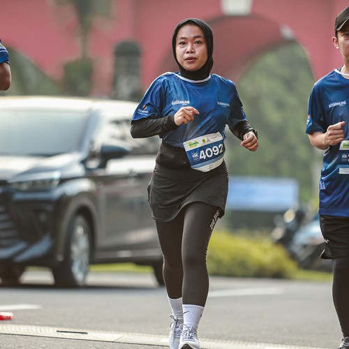 Race photo from BOGORUN 2026