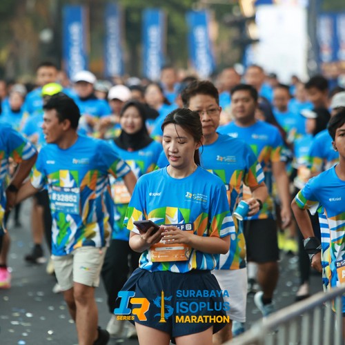 Race photo from SURABAYA ISOPLUS MARATHON 2026