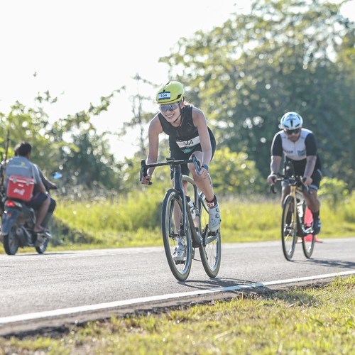 Race photo from Belitung Multisport Festival