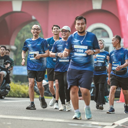 Race photo from BOGORUN 2026